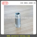 China stainless bspt threaded barrel nipples